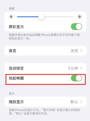 德庆苹果授权维修站分享iPhone轻点无法唤醒怎么办