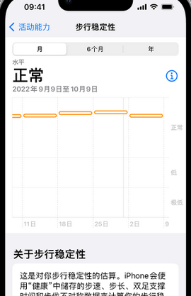 德庆iPhone手机维修如何在iPhone开启'步行稳定性通知'