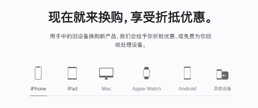 德庆苹果手机维修分享iPhone以旧换新的去处 